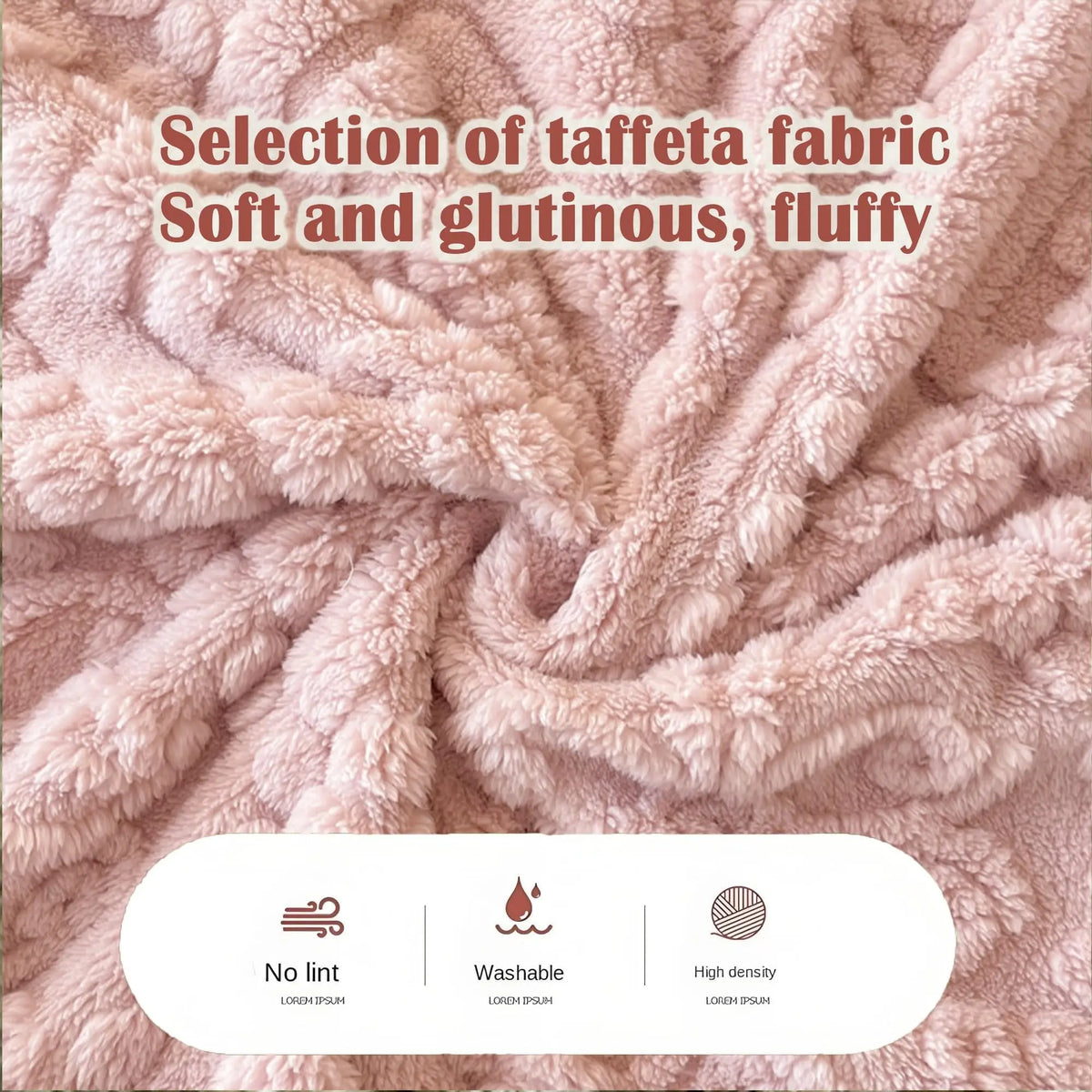 360° All-Around Stretch Plush Knit Fitted Sheet with 2 Pillowcases