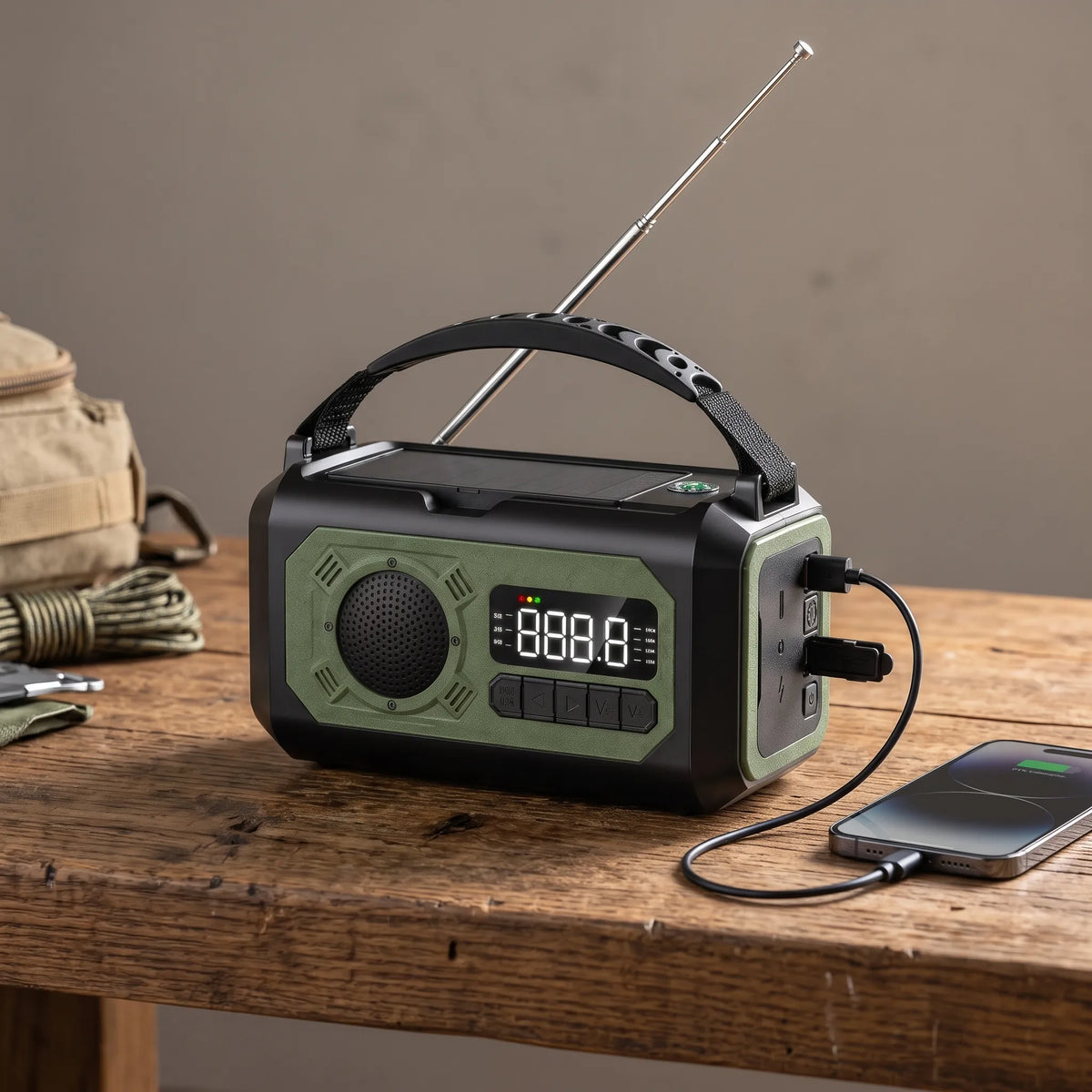 Tavorin | Emergency Radio with USB Phone Charger