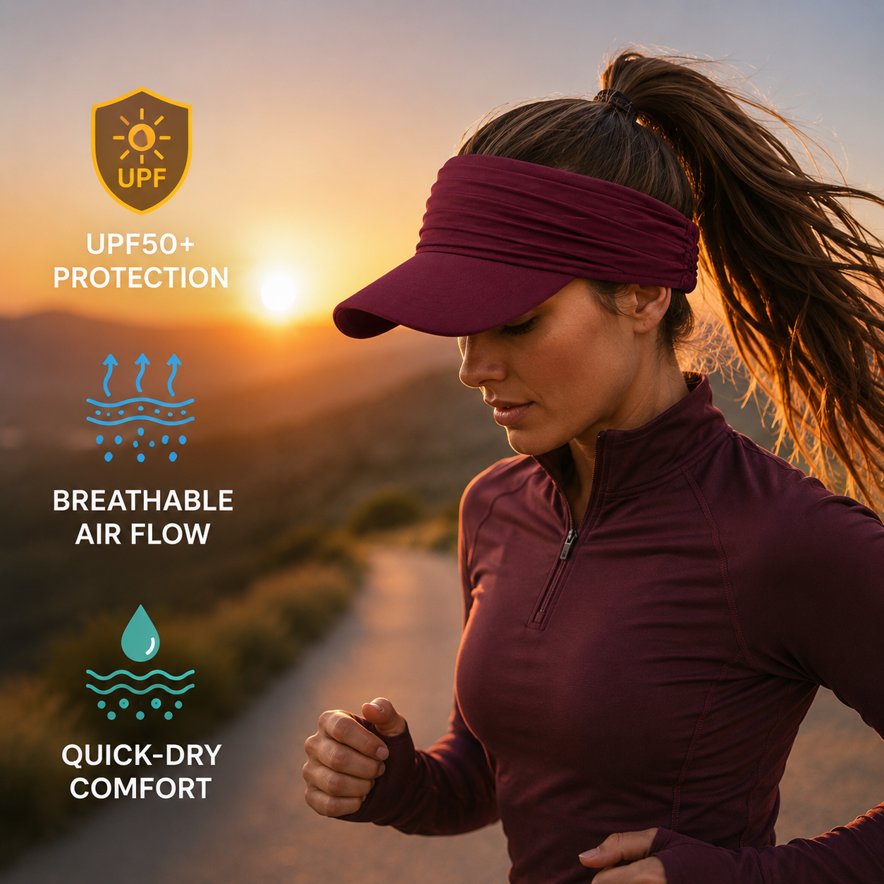 Nordspur | Zephen Open Top Sports Visor