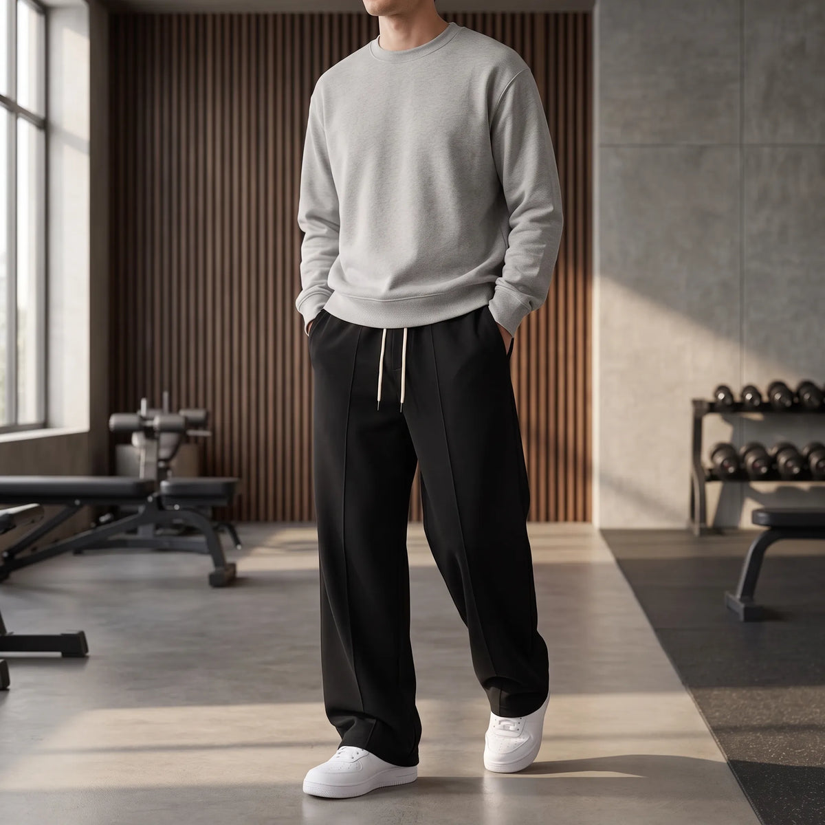Transitional Warmth Loose Full Length Joggers