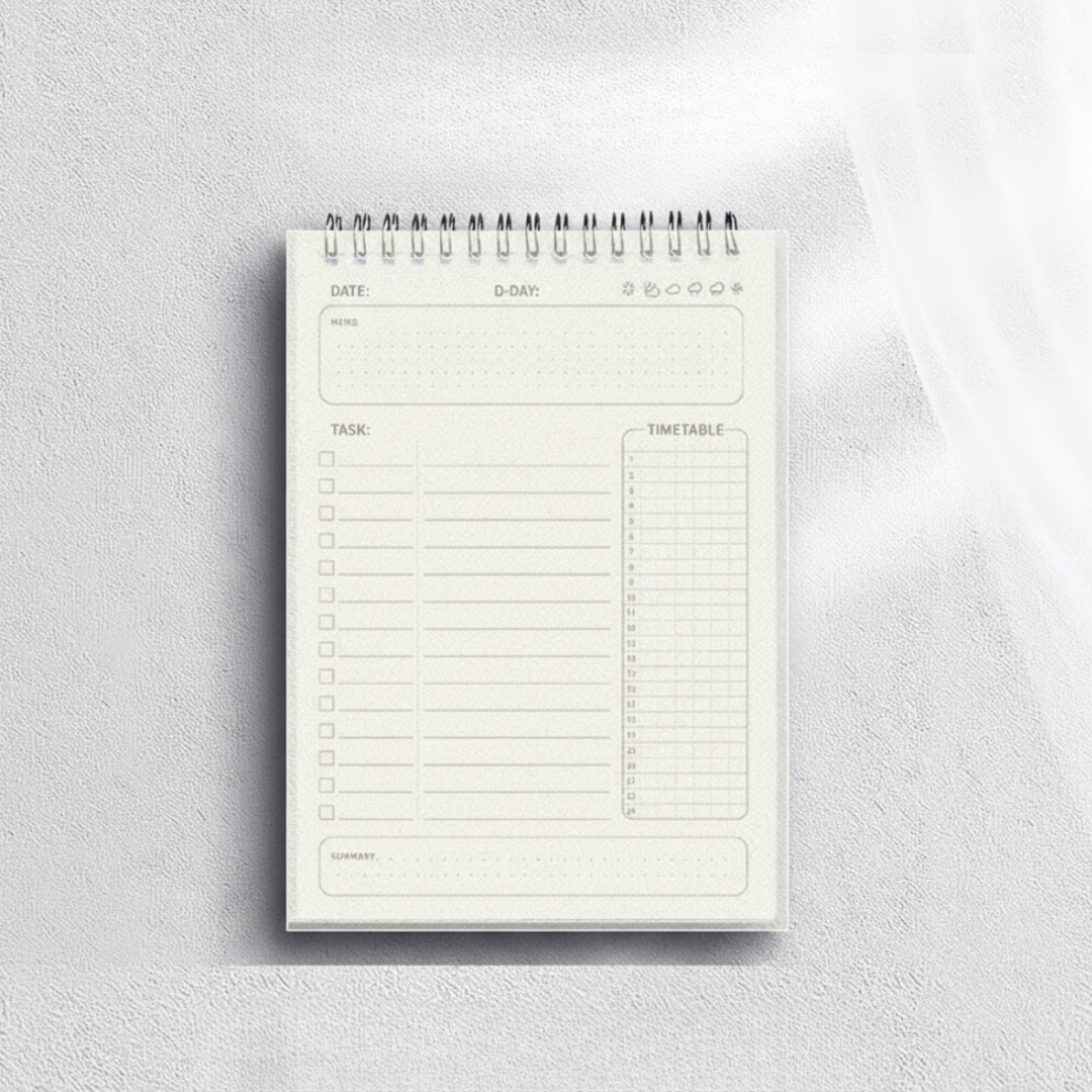 Nordspur | Schedora A5 Spiral Daily Planner