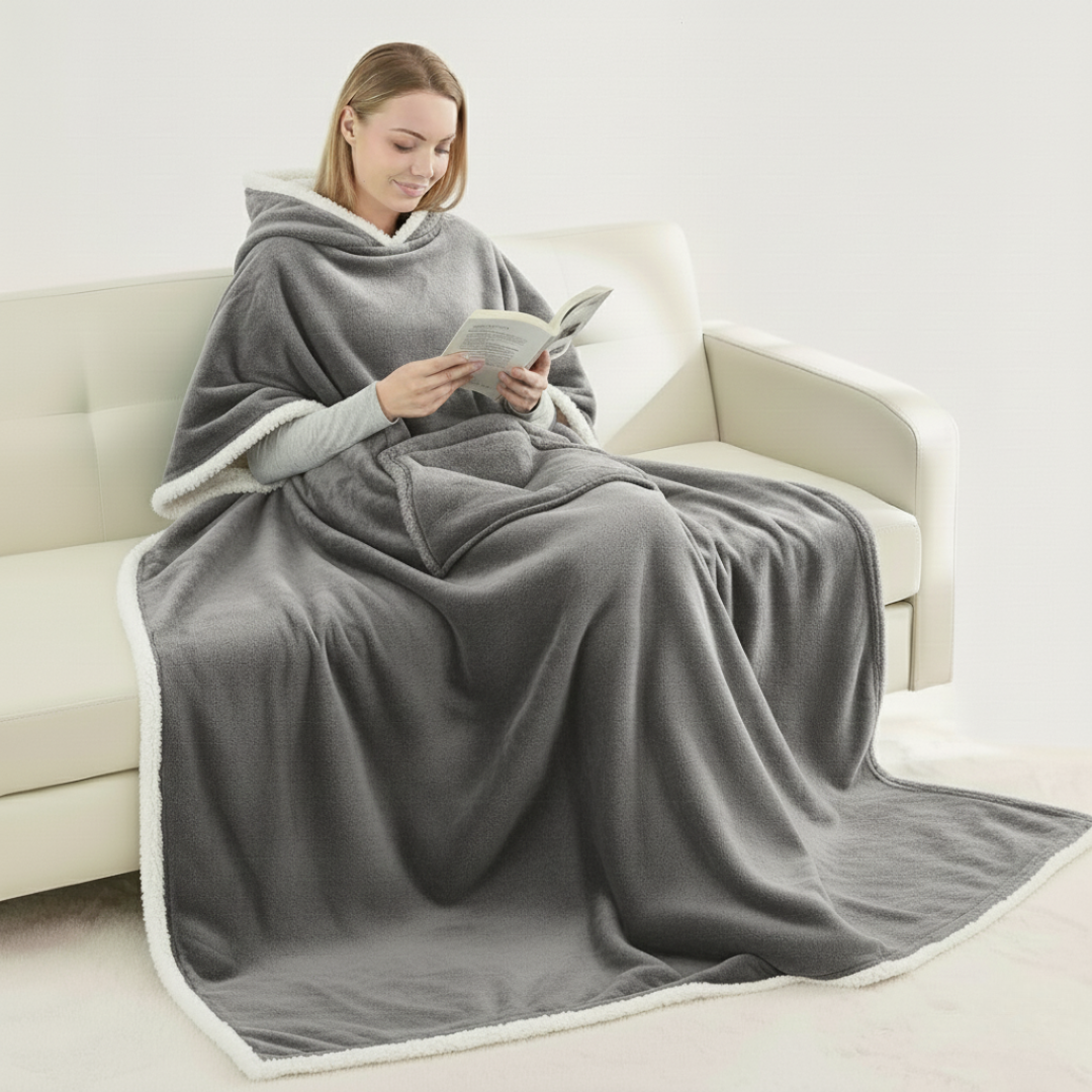 Nordspur | Wearable Sherpa Lined Blanket