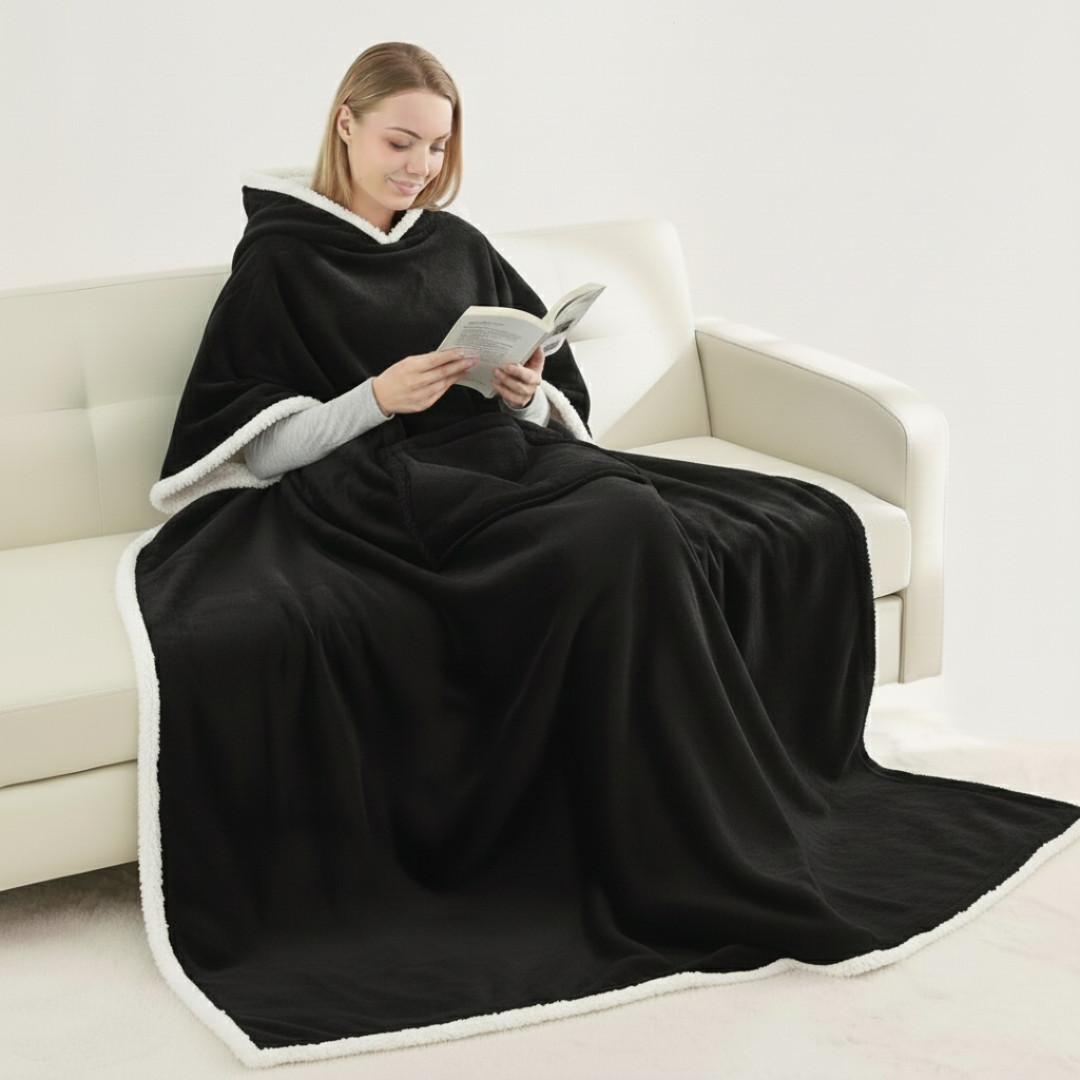 Nordspur | Wearable Sherpa Lined Blanket