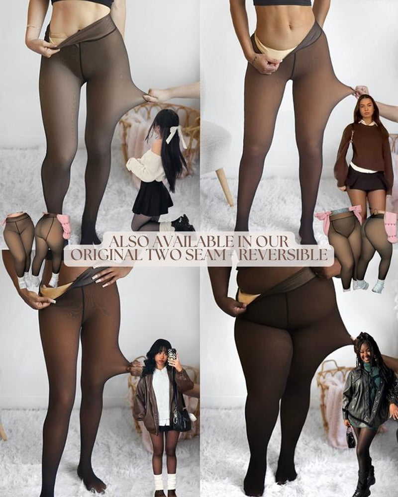 One-Seam Shaping Fleece Leggings