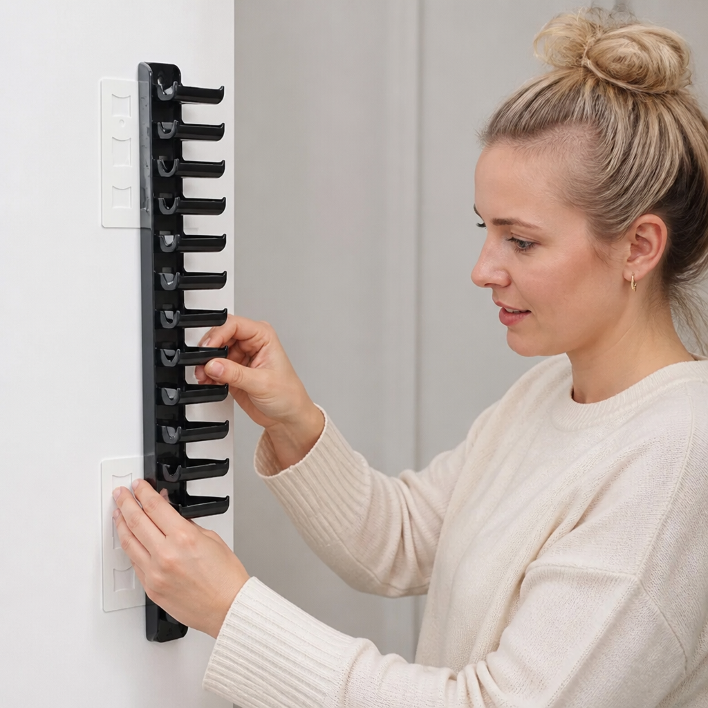 Wall-Mounted Cap Organizer β Space for Up to 20 Caps