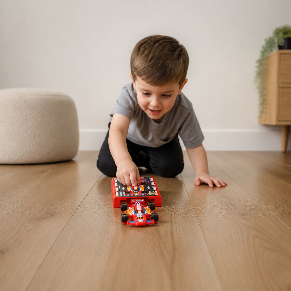 Pocket Size Race Car Launcher Toy