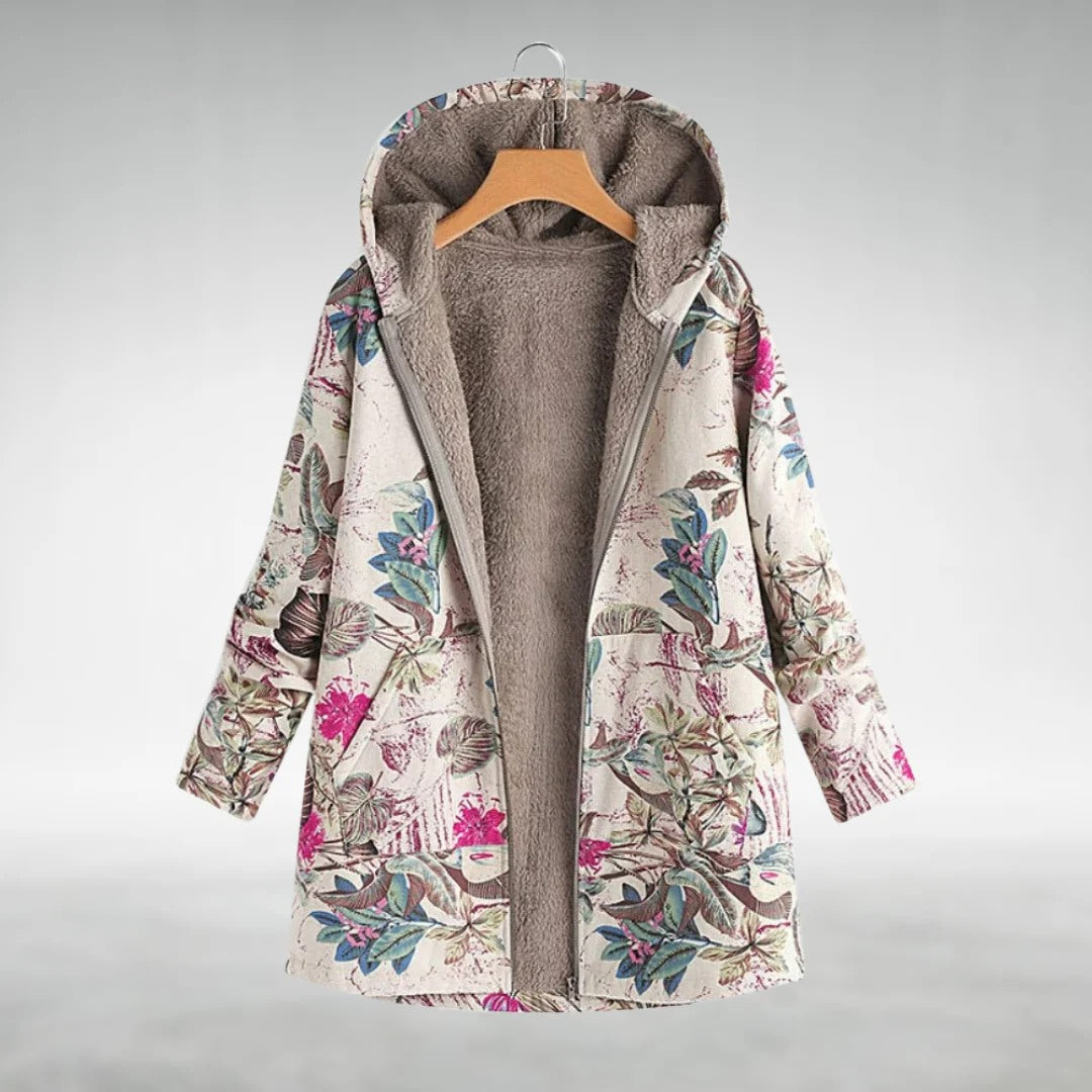 Floral Fleece Jacket