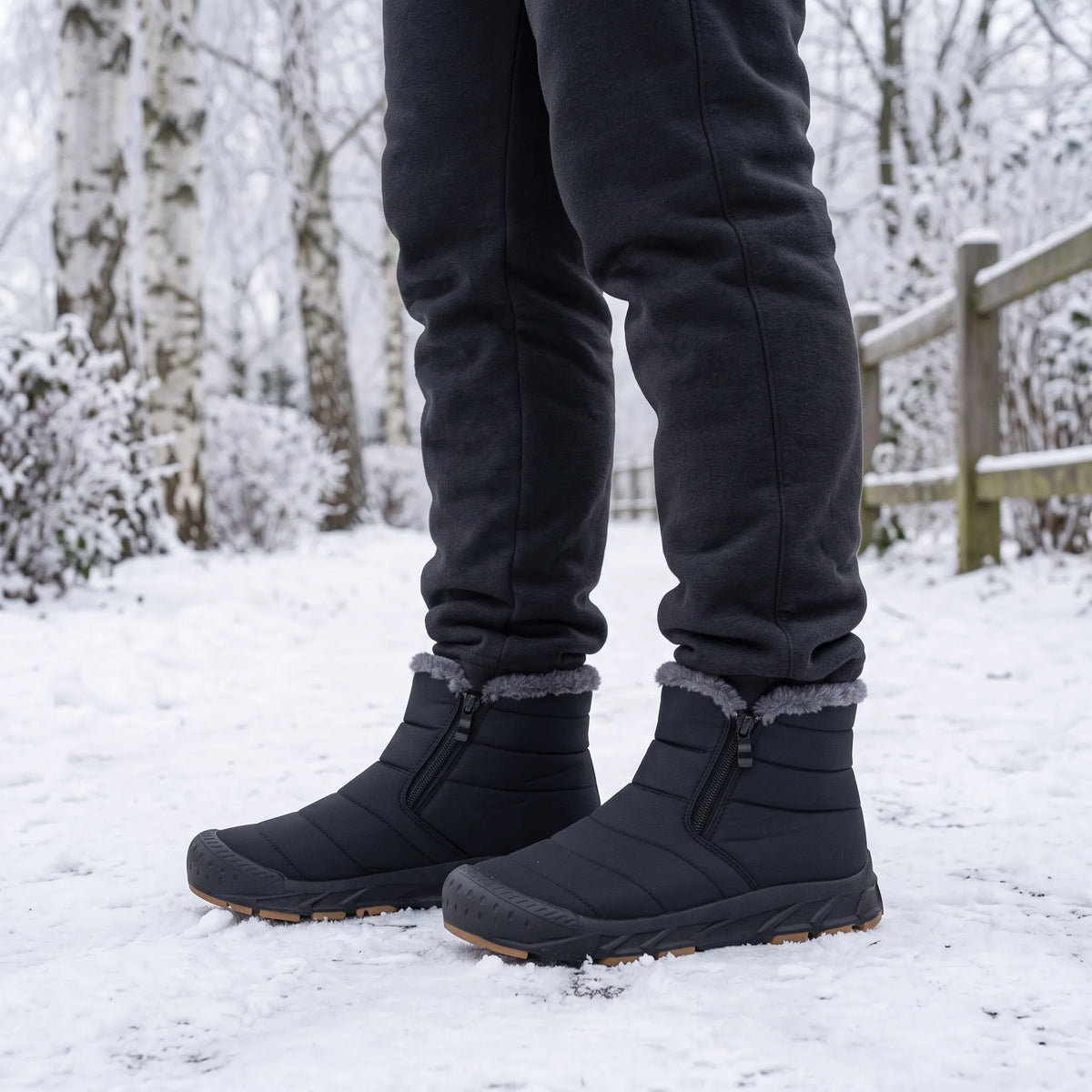 Women's Water-Resistant Winter Snow Boots