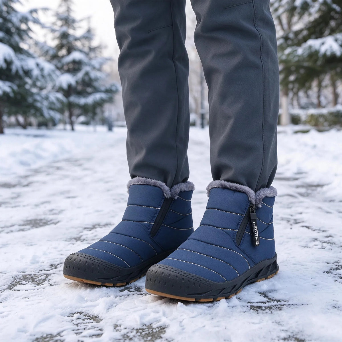 Women's Water-Resistant Winter Snow Boots