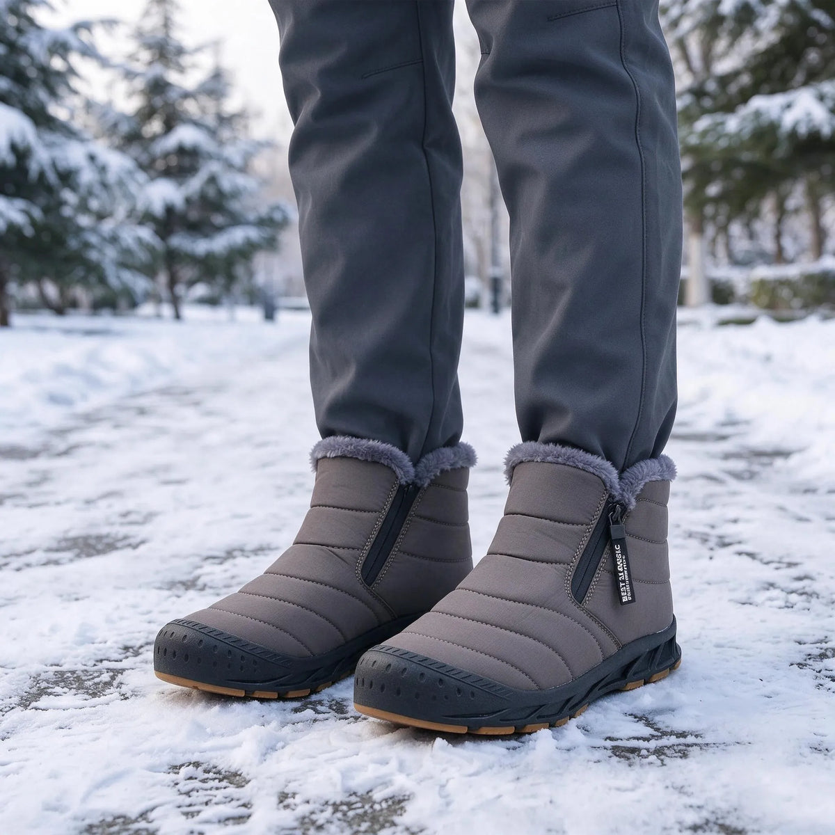 Women's Water-Resistant Winter Snow Boots