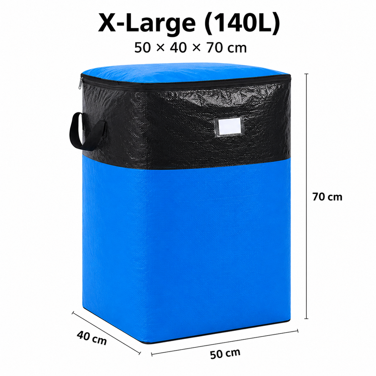 Jumbo Moving & Storage Bag (Waterproof, Tearproof)