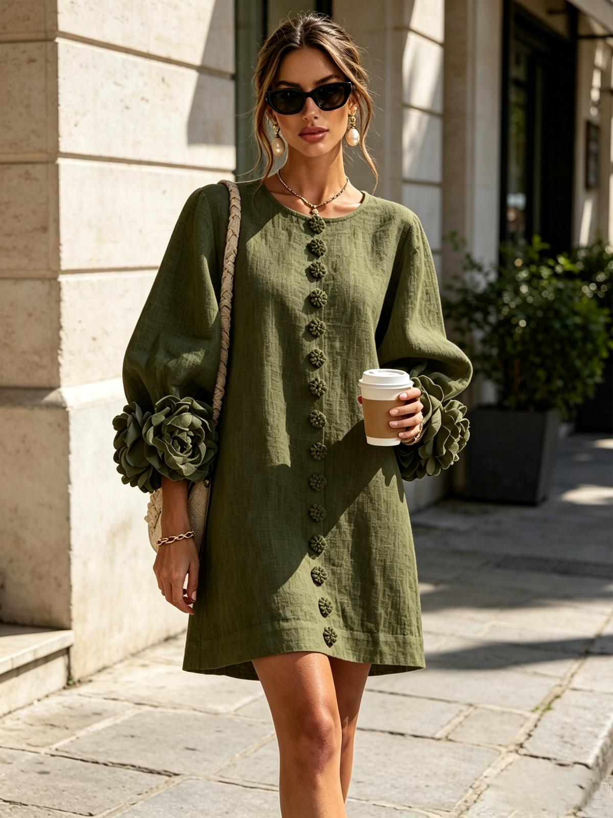 Elegant Long Sleeve Dress for Women
