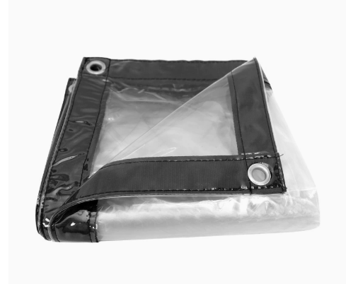 Zentavo | Clear Balcony Weather Screen Tarpaulin