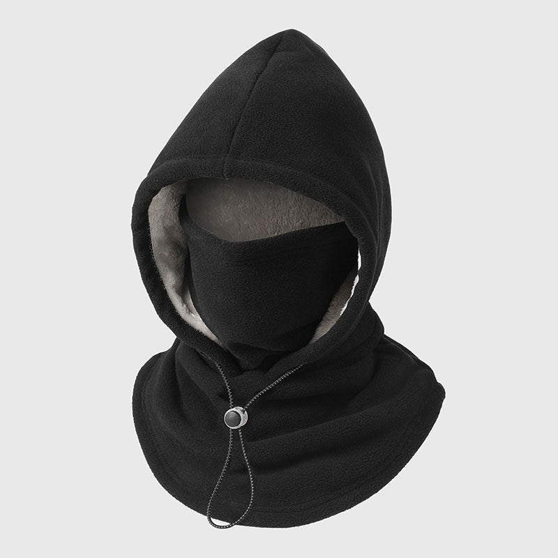 Zentavo | One-Size Winter Mask Hat, Windproof Flannel Cycling Cap, Adjustable Fit for Easy Gifting