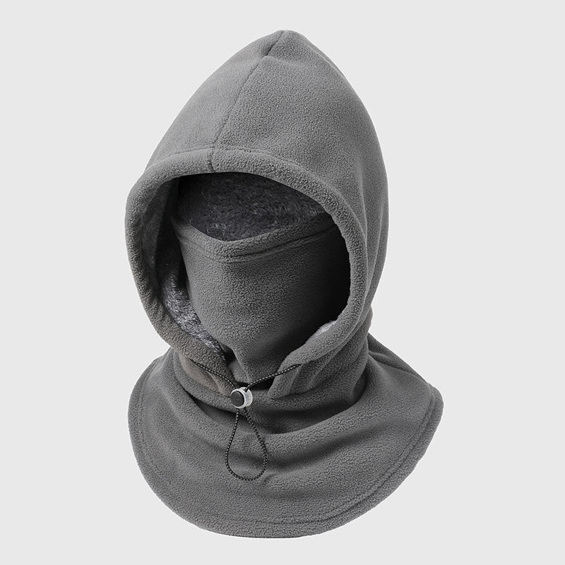 Zentavo | One-Size Winter Mask Hat, Windproof Flannel Cycling Cap, Adjustable Fit for Easy Gifting