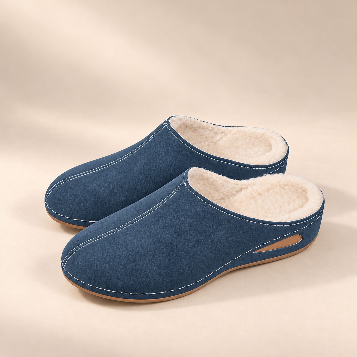 Zentyra | Indoor Slippers With Textured Grip Sole