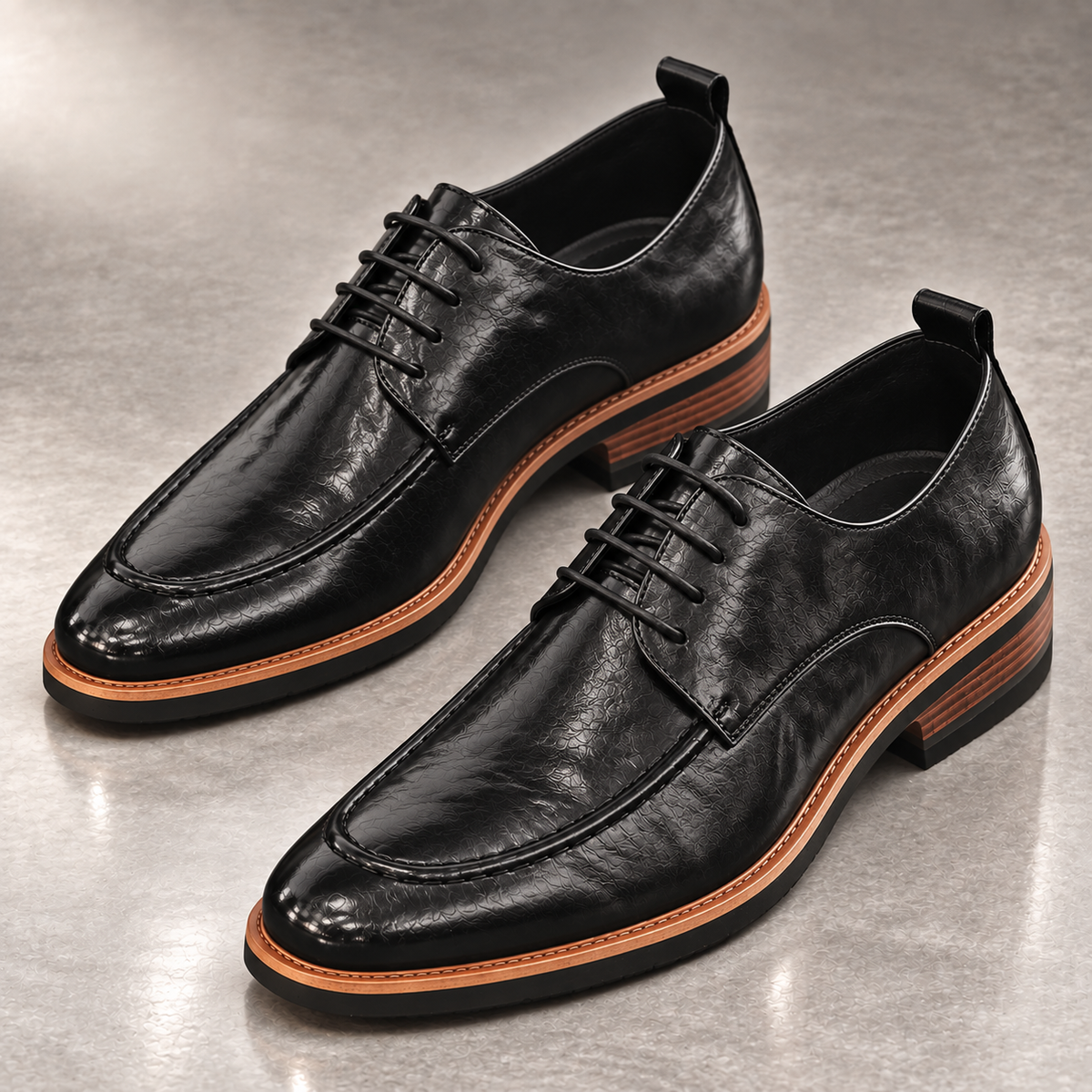 Dante Leather Derbies