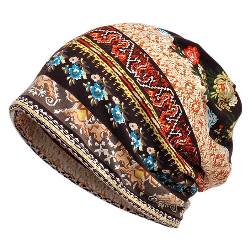 Versatile Cotton Scarf Cap: All-Season Headwear