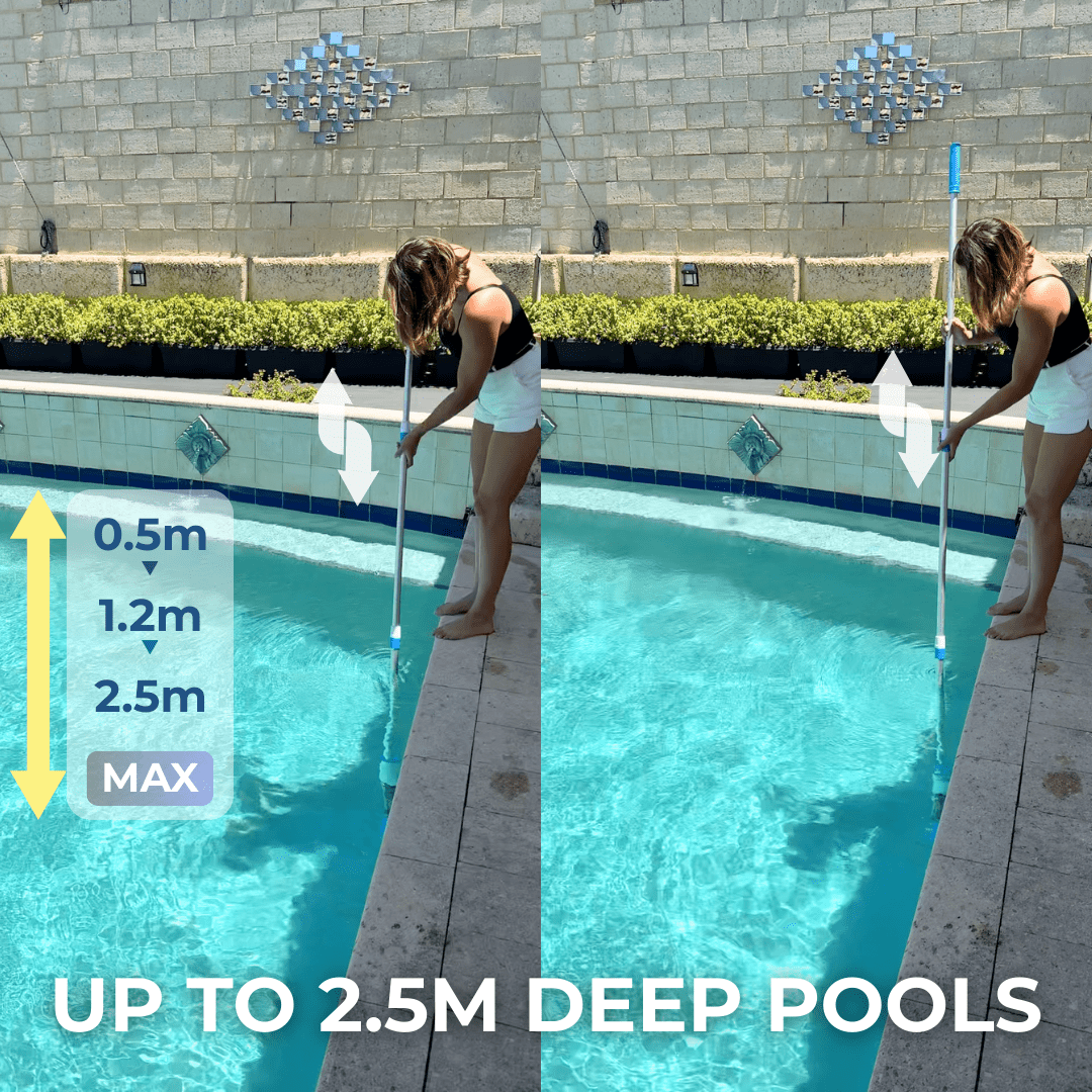 3 in 1 Cordless Rechargeable Pool Vacuum Cleaner