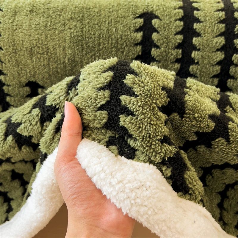 Aspen Plush Throw Blanket