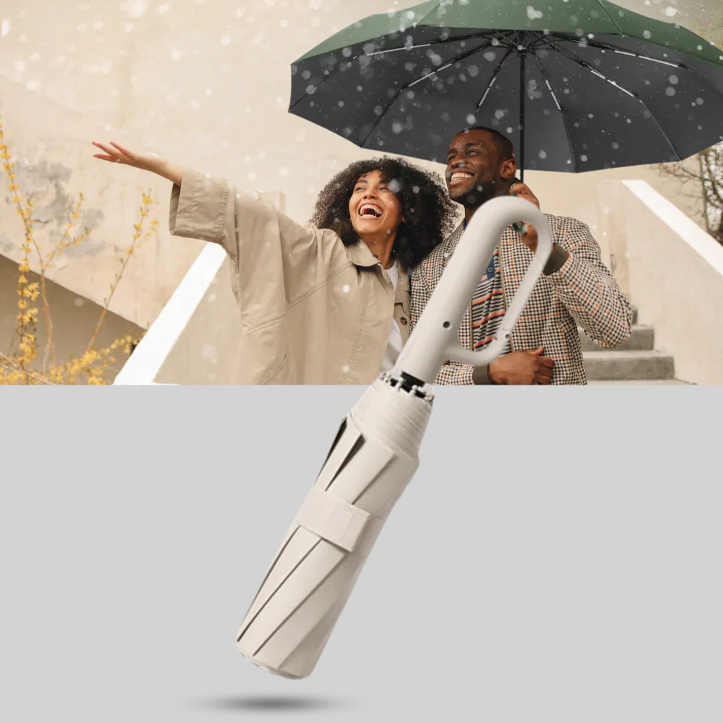 Auto-Lock Umbrella β Reliable Design with Weather-Ready Features
