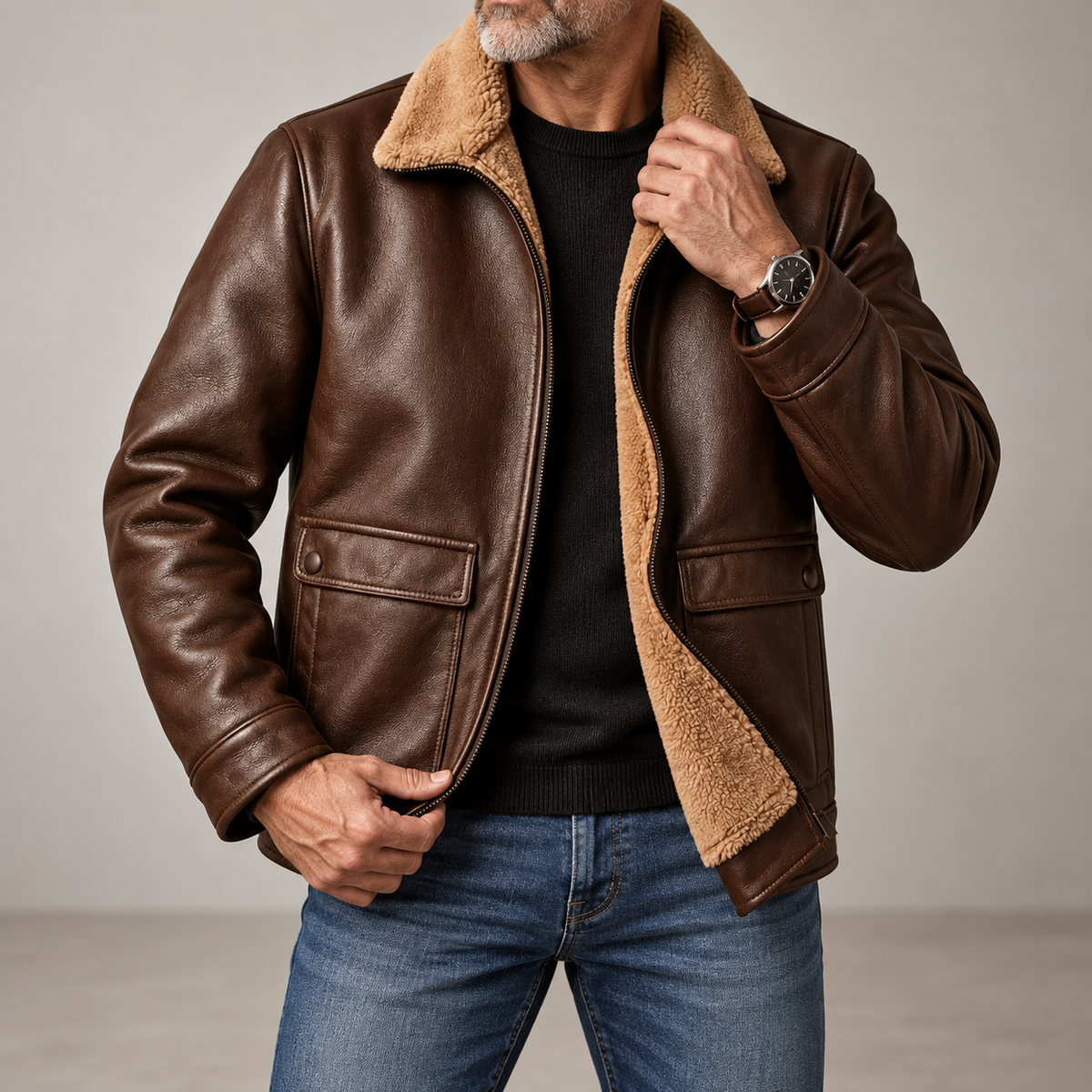 Signature Leather Jacket