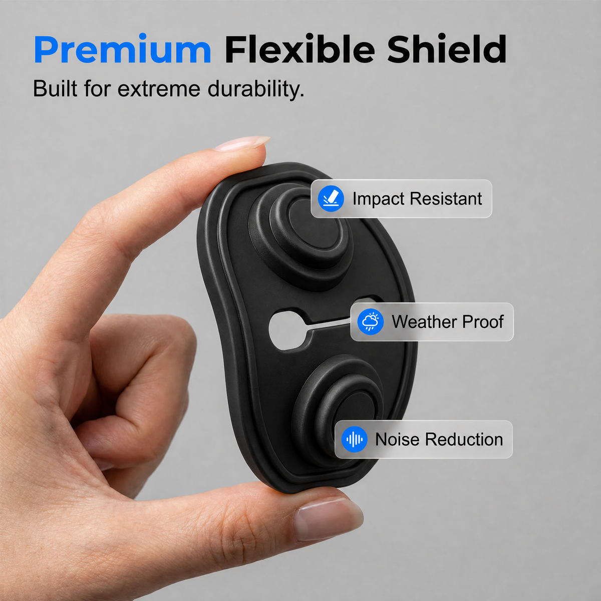 Car Door Lock Cover β Noise-Dampening & Rust-Proof Striker Protector