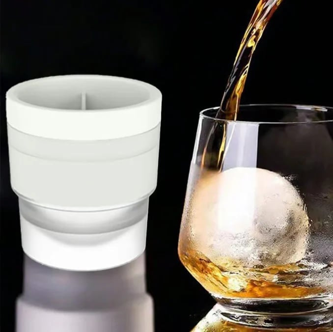 Ice Ball Maker Mold for Whiskey, Cocktails, Bourbon