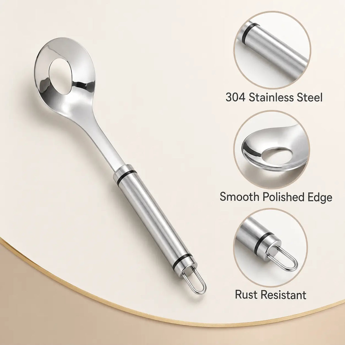 Stainless Steel Meatball Maker Spoon, Non-Stick Meat Ball Extrusion Scoop