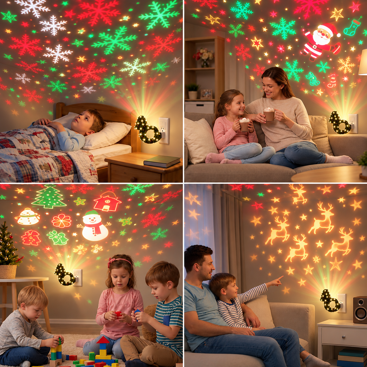 Christmas Tree Projector Lamp
