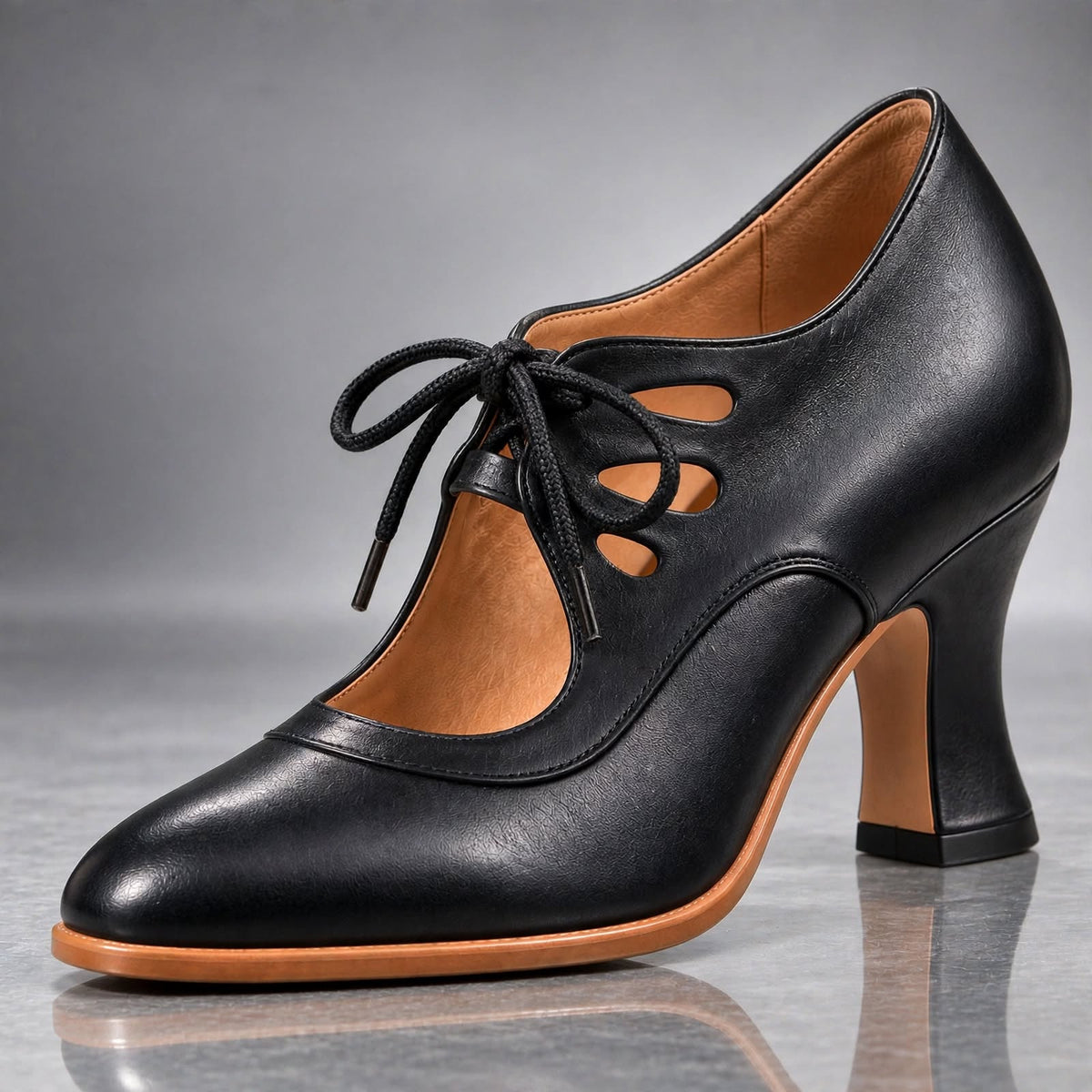 Audrey Lace-Up Heels