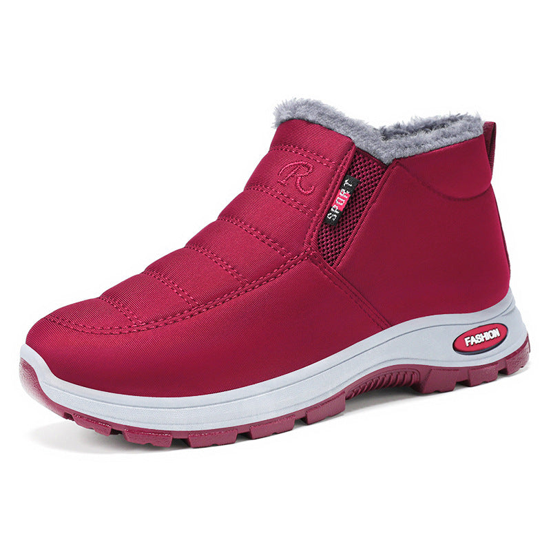 Women's Lunwick Winter Ankle Boots – Thick Plush Lining with Side Zipper & Cushioned Sole (US 4–12.5)