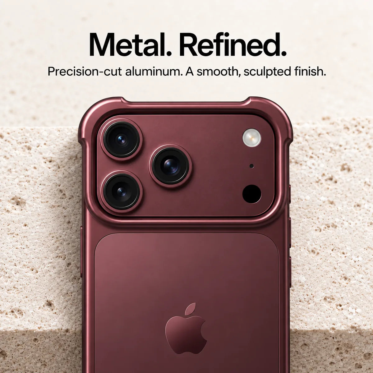 Slim Aluminum iPhone Bumper Case – Shockproof Minimal Protection
