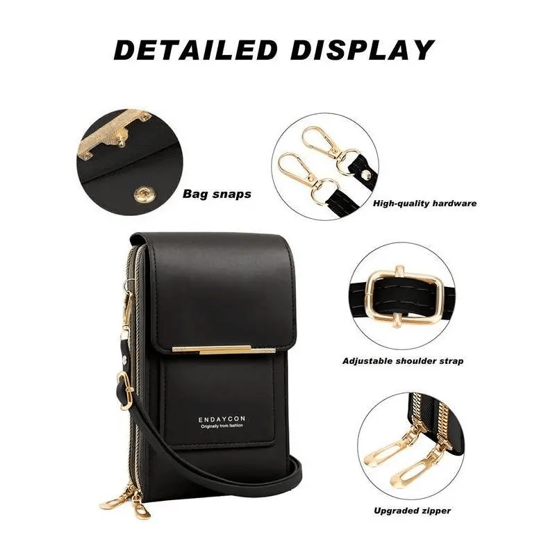 Women's Touch Screen Messenger Bag