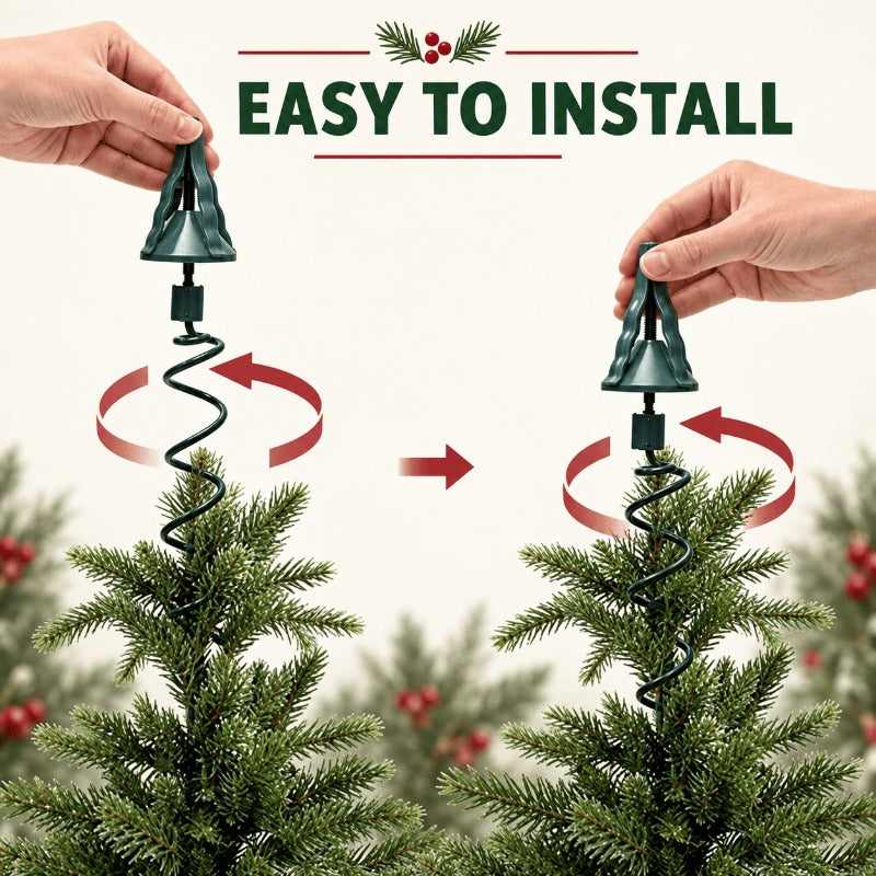Secure Christmas Topper Support