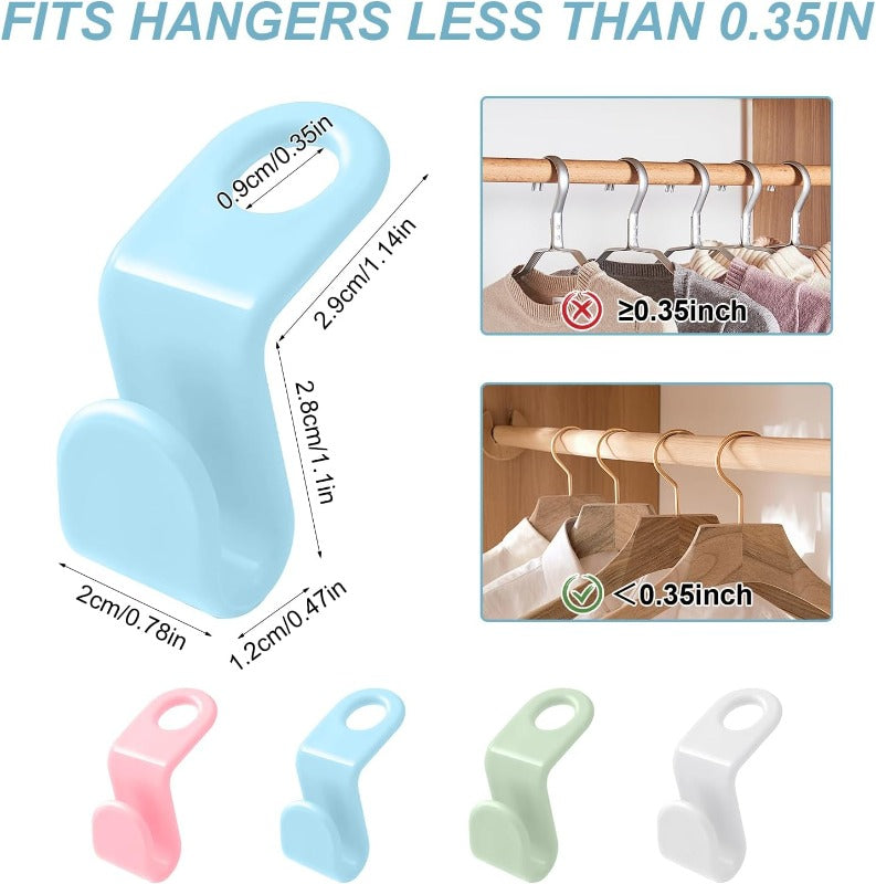 Space-Saving Hanger Hooks – Transform Your Closet Instantly
