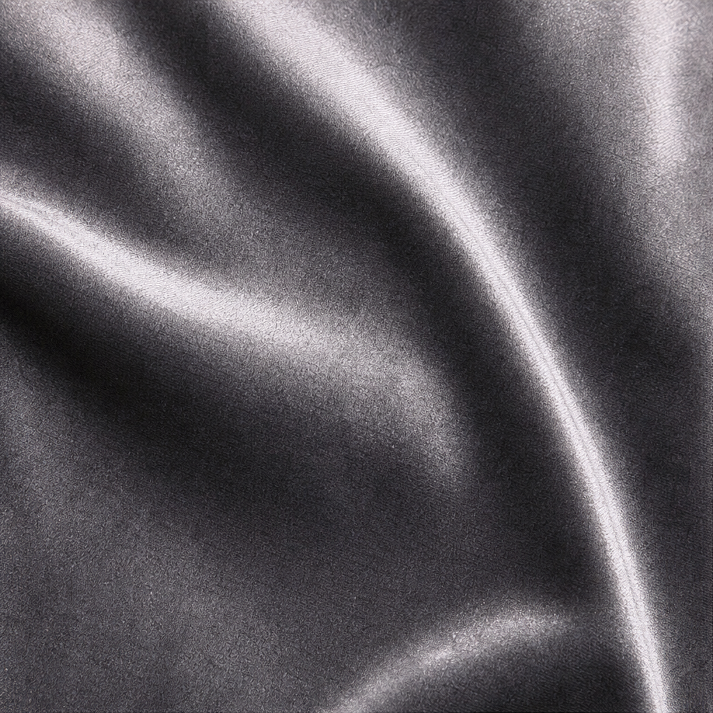 Velvet High-Waisted Wide-Leg Trousers