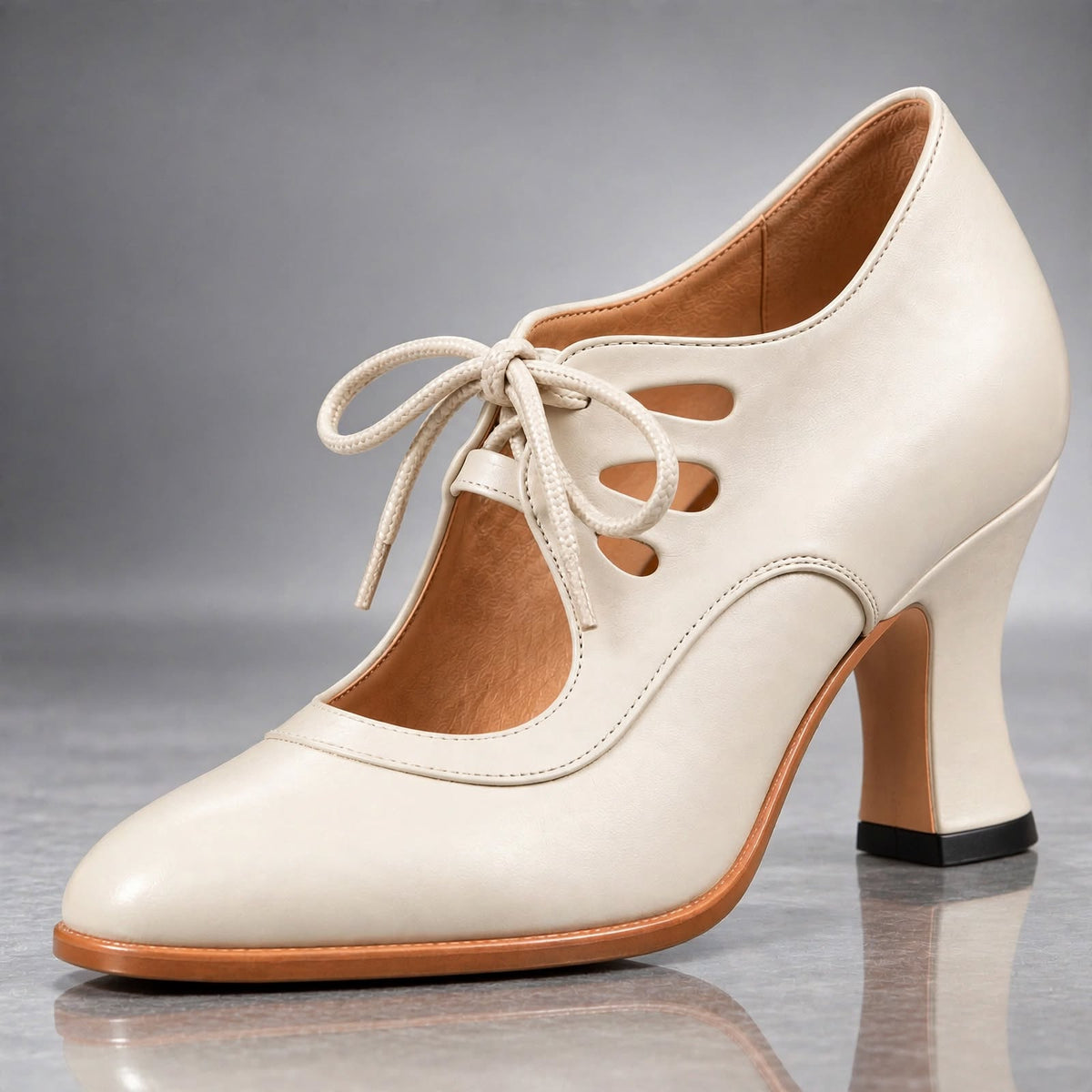 Audrey Lace-Up Heels