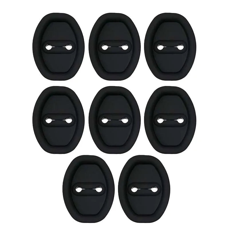 Car Door Lock Cover β Noise-Dampening & Rust-Proof Striker Protector