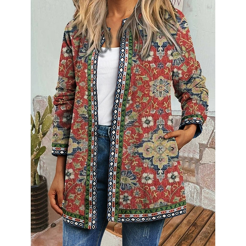 Rosetta Artisan Open-Front Jacket