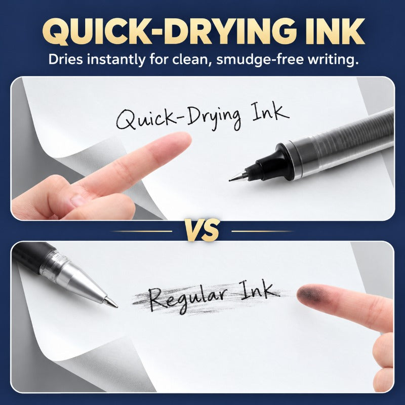 Smudge-Free Quick-Dry Rollerball