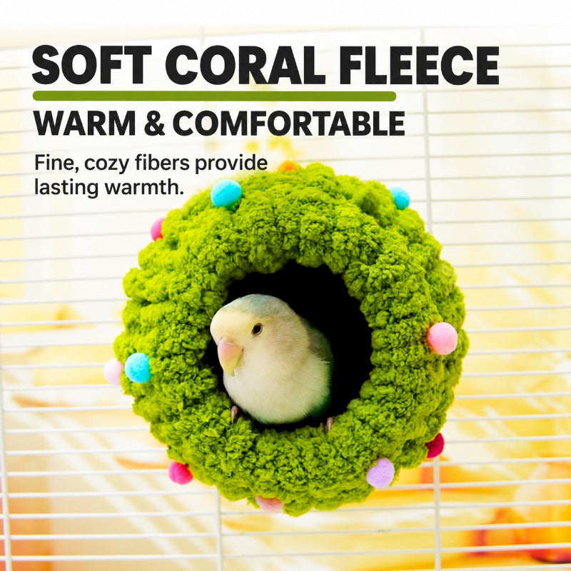 Cozy Plush Bird Nest