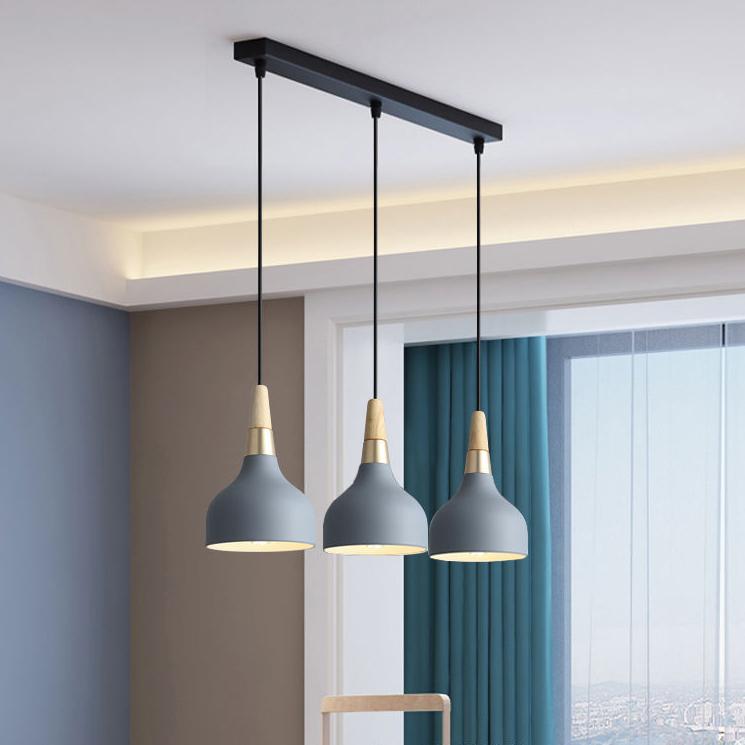 Modern Macaron Disc Pendant Lamp