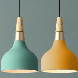 Modern Macaron Disc Pendant Lamp