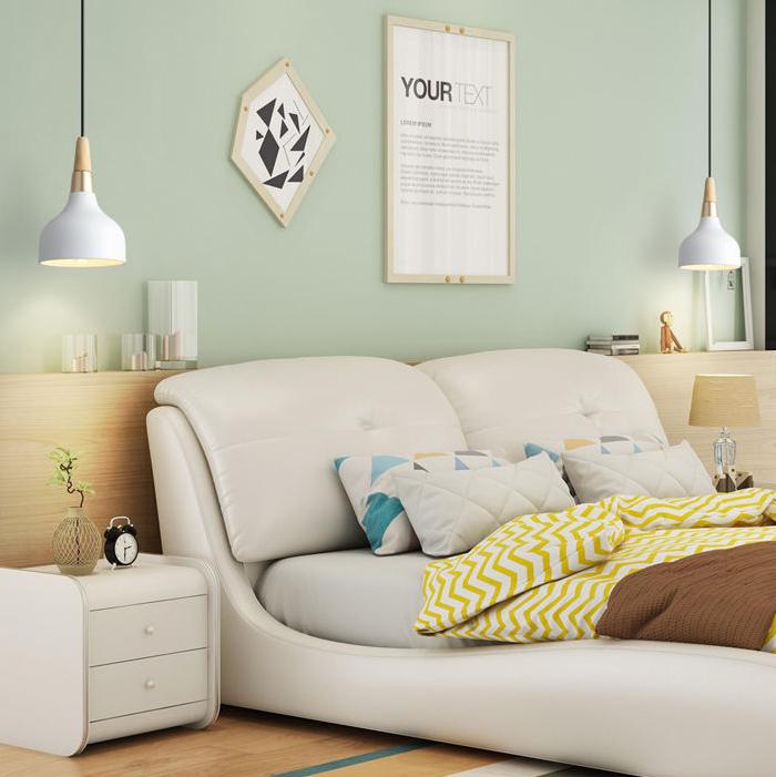 Modern Macaron Disc Pendant Lamp