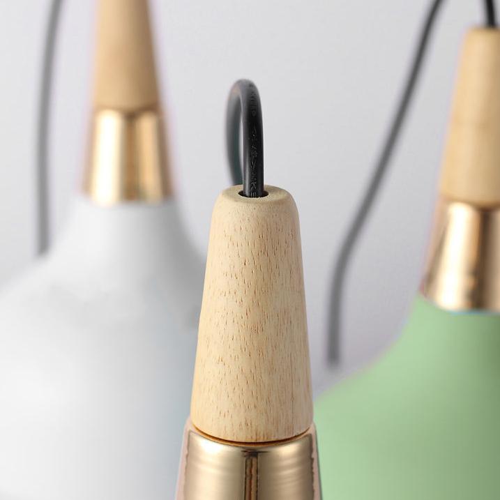 Modern Macaron Disc Pendant Lamp