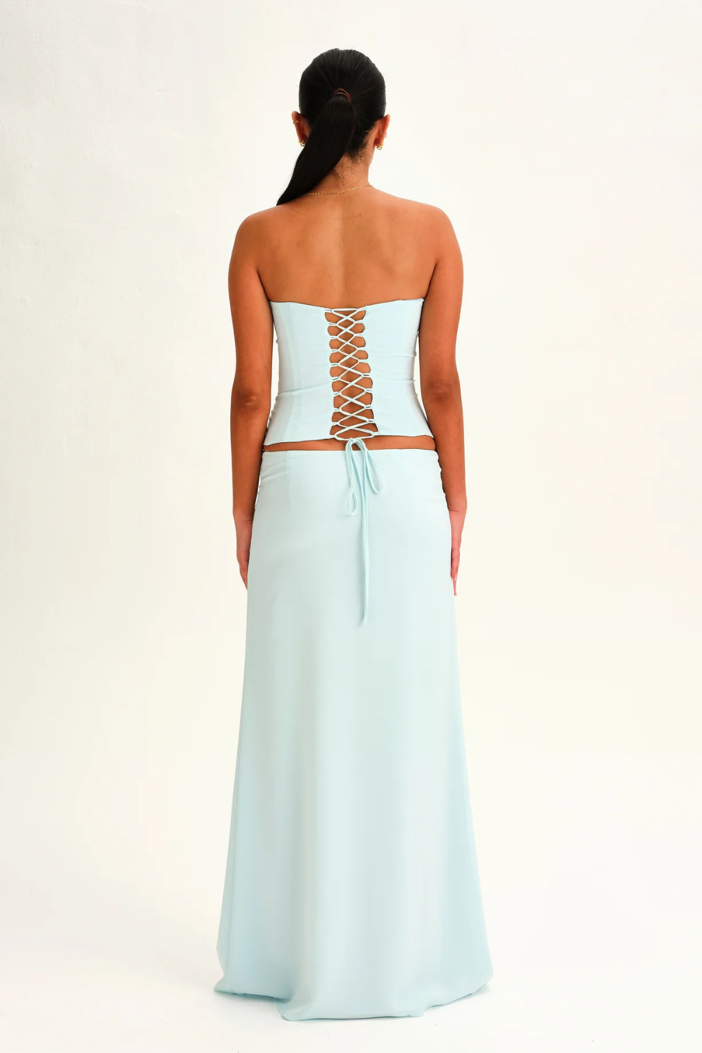 Pippa Skirt Set – Blue