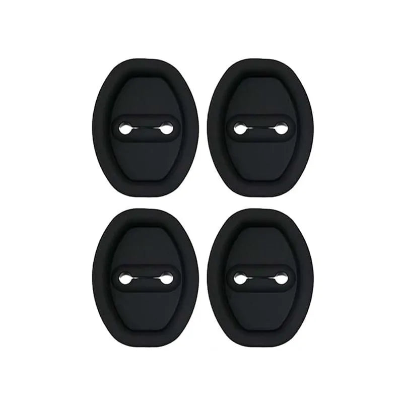 Car Door Lock Cover β Noise-Dampening & Rust-Proof Striker Protector