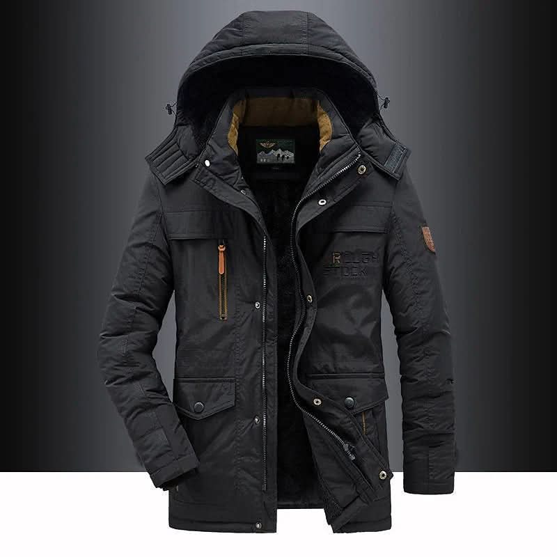Padded Parka for Warmth & Protection on Cold Days