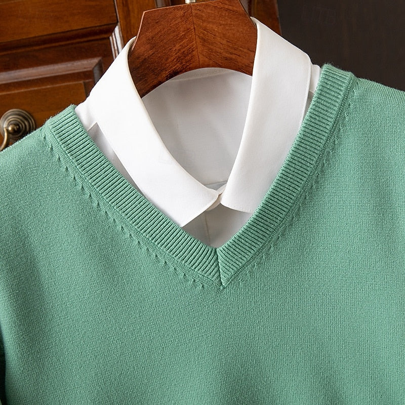Refined V-Neck Sweater